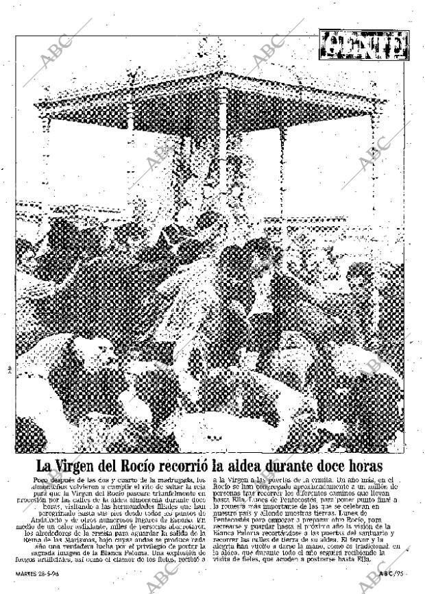 ABC SEVILLA 28-05-1996 página 95