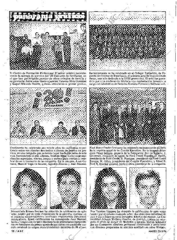 ABC SEVILLA 28-05-1996 página 98