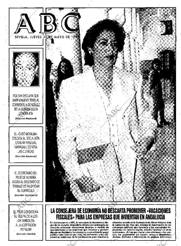 ABC SEVILLA 30-05-1996 página 1