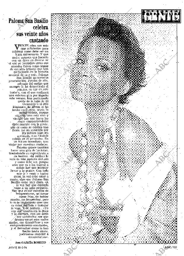 ABC SEVILLA 30-05-1996 página 103