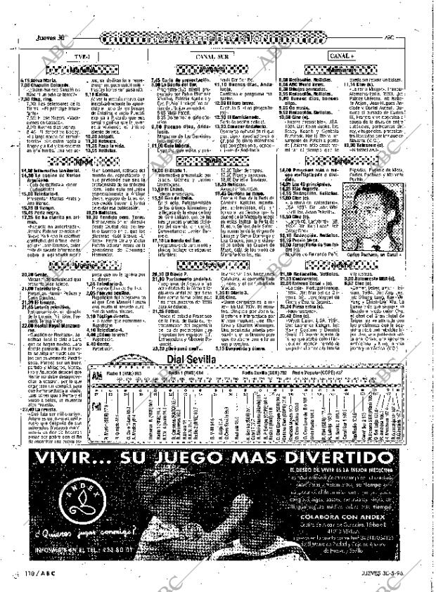 ABC SEVILLA 30-05-1996 página 110