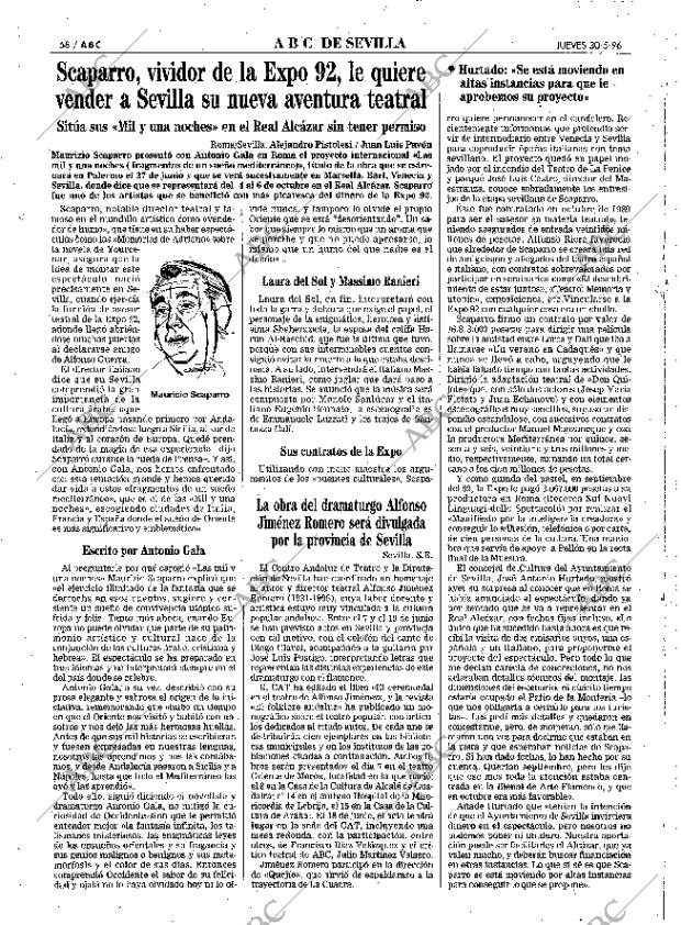 ABC SEVILLA 30-05-1996 página 58
