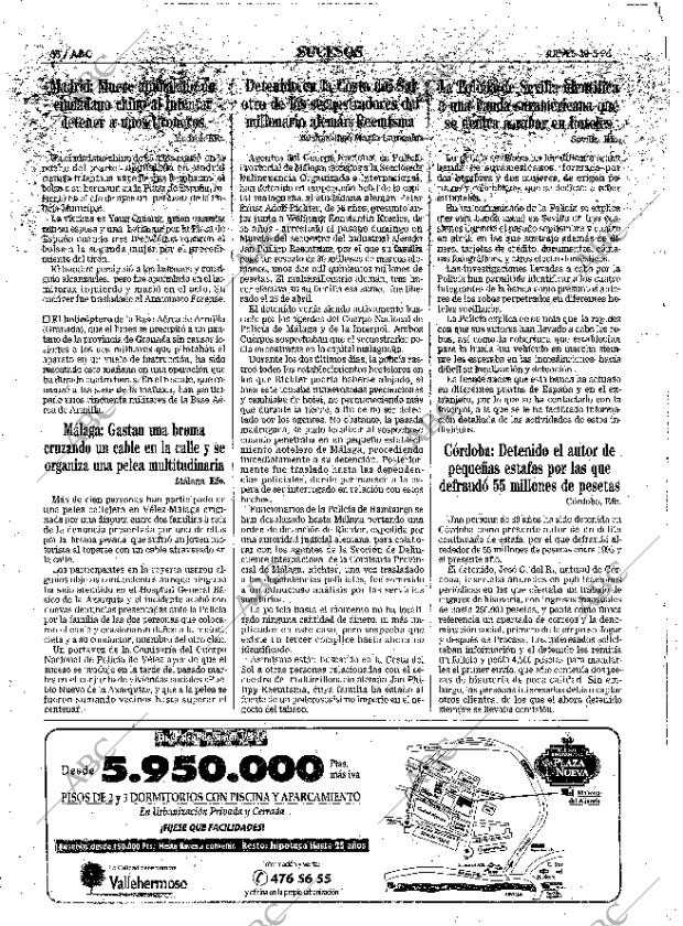 ABC SEVILLA 30-05-1996 página 66