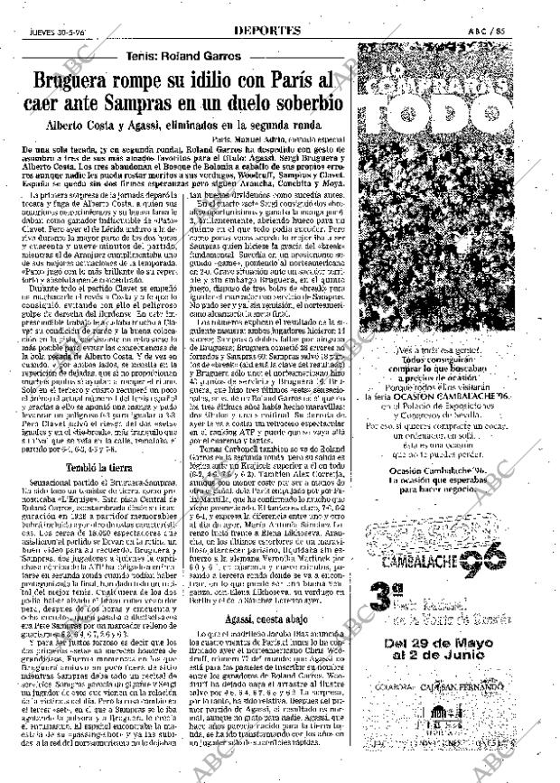 ABC SEVILLA 30-05-1996 página 85