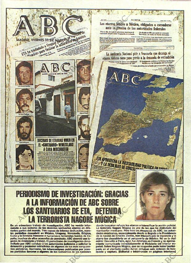 ABC MADRID 31-05-1996 página 1