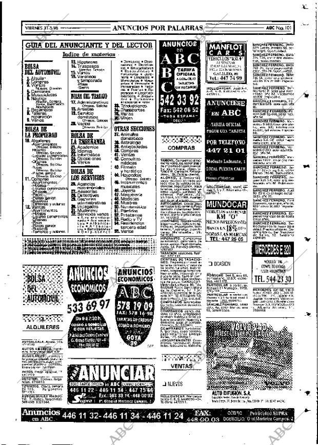 ABC MADRID 31-05-1996 página 101