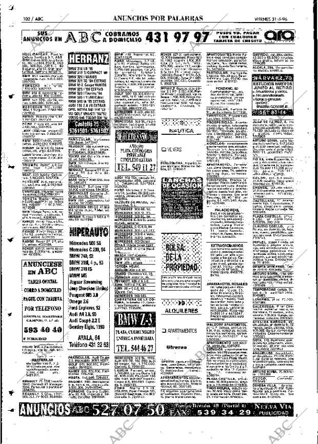 ABC MADRID 31-05-1996 página 102
