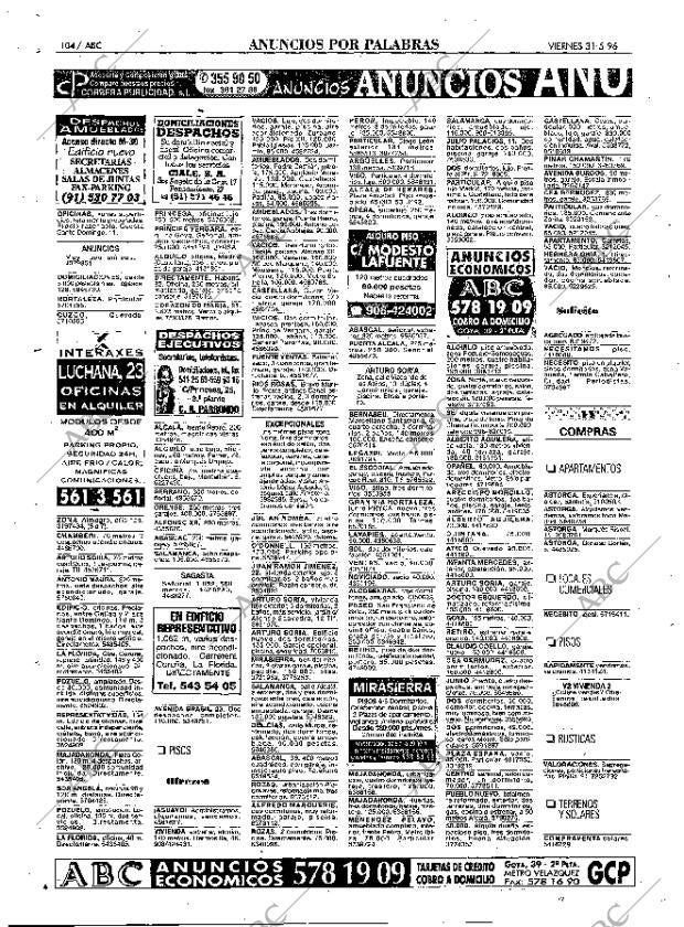 ABC MADRID 31-05-1996 página 104