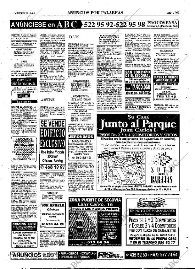 ABC MADRID 31-05-1996 página 109