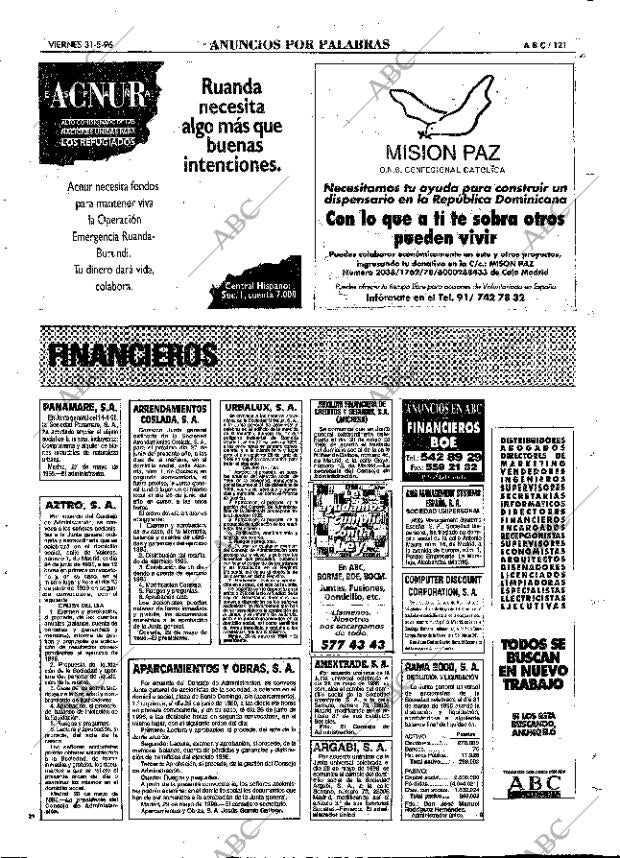 ABC MADRID 31-05-1996 página 121