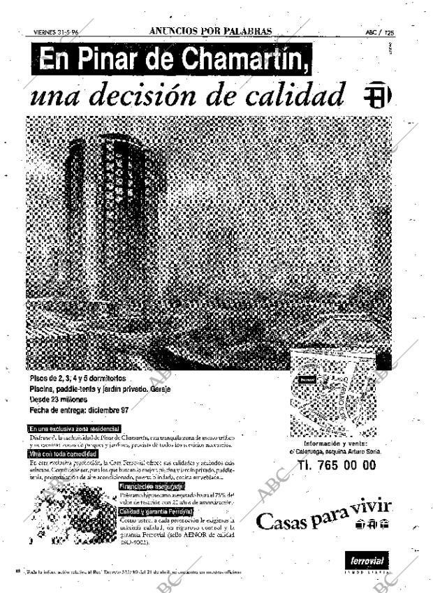 ABC MADRID 31-05-1996 página 125