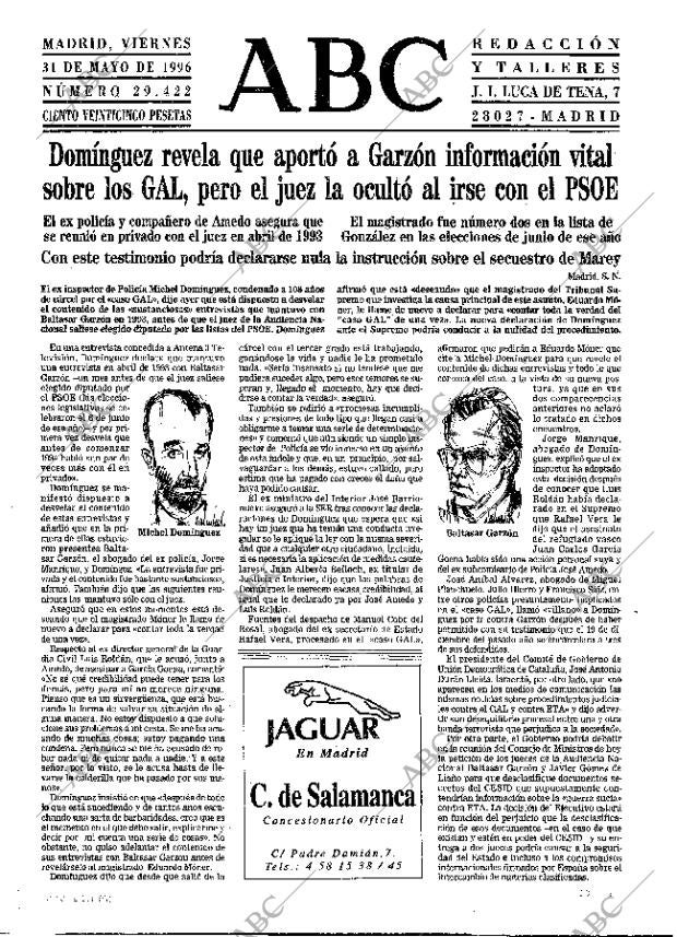 ABC MADRID 31-05-1996 página 17