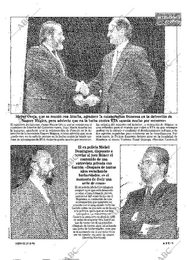 ABC MADRID 31-05-1996 página 5