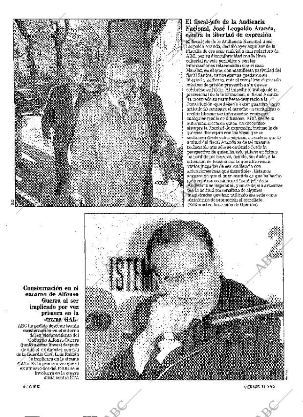 ABC MADRID 31-05-1996 página 6