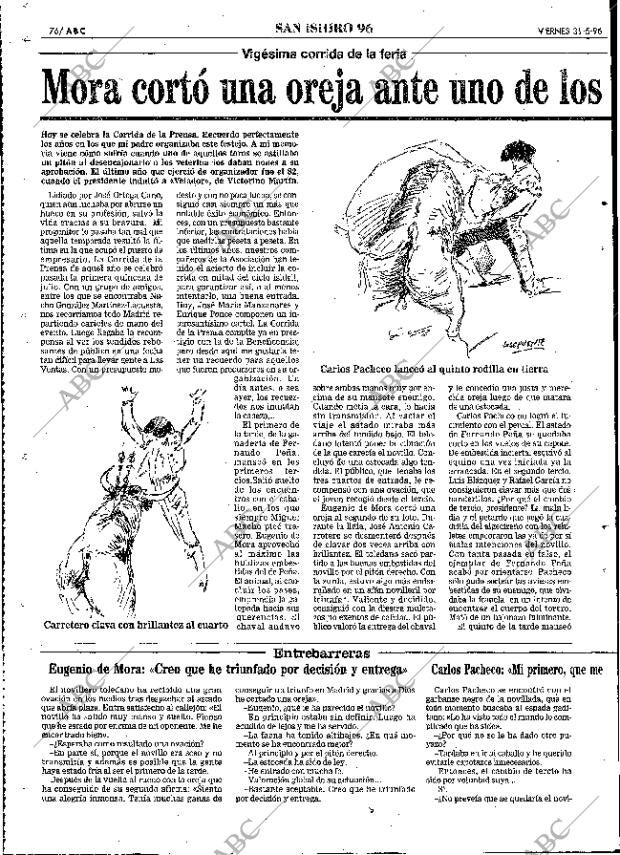 ABC MADRID 31-05-1996 página 76
