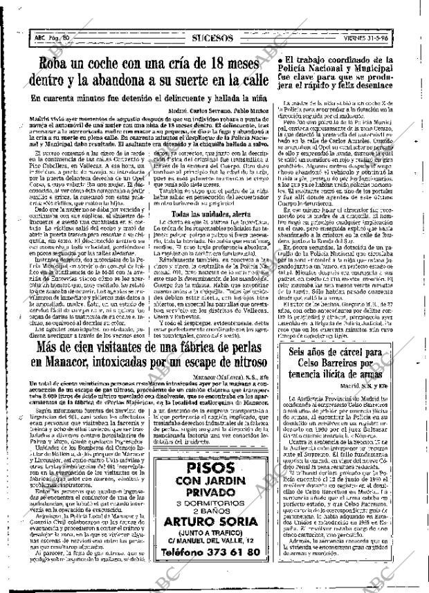 ABC MADRID 31-05-1996 página 80