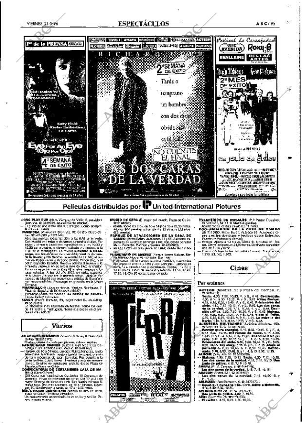 ABC MADRID 31-05-1996 página 95