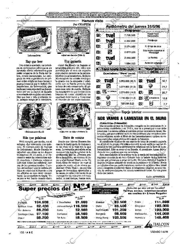 ABC MADRID 01-06-1996 página 132