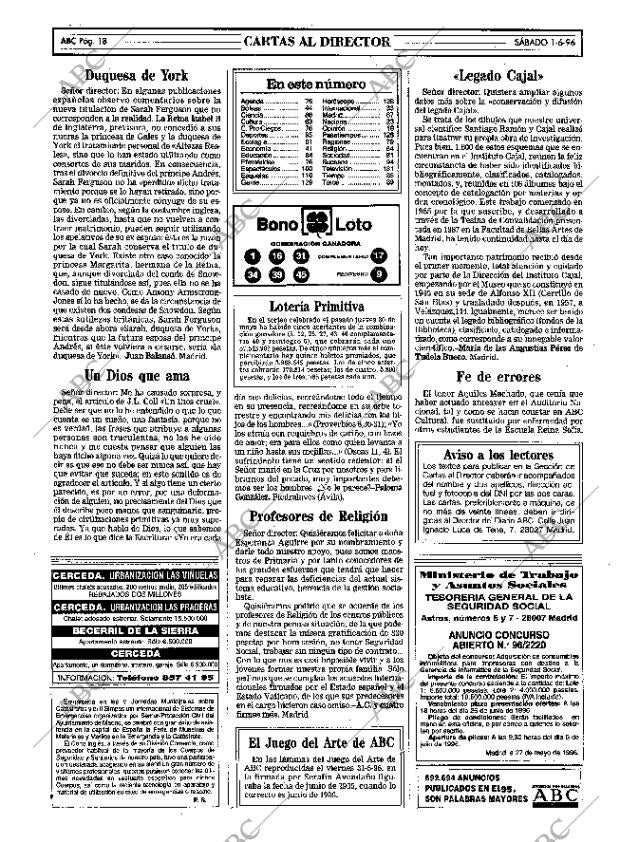 ABC MADRID 01-06-1996 página 18