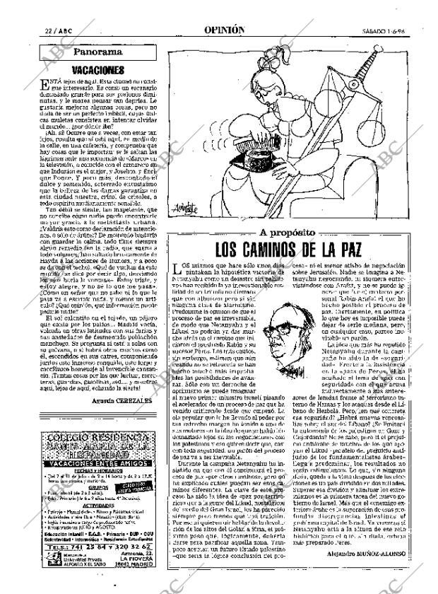 ABC MADRID 01-06-1996 página 22