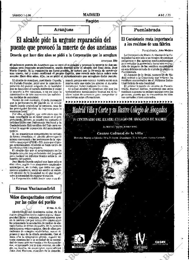 ABC MADRID 01-06-1996 página 73