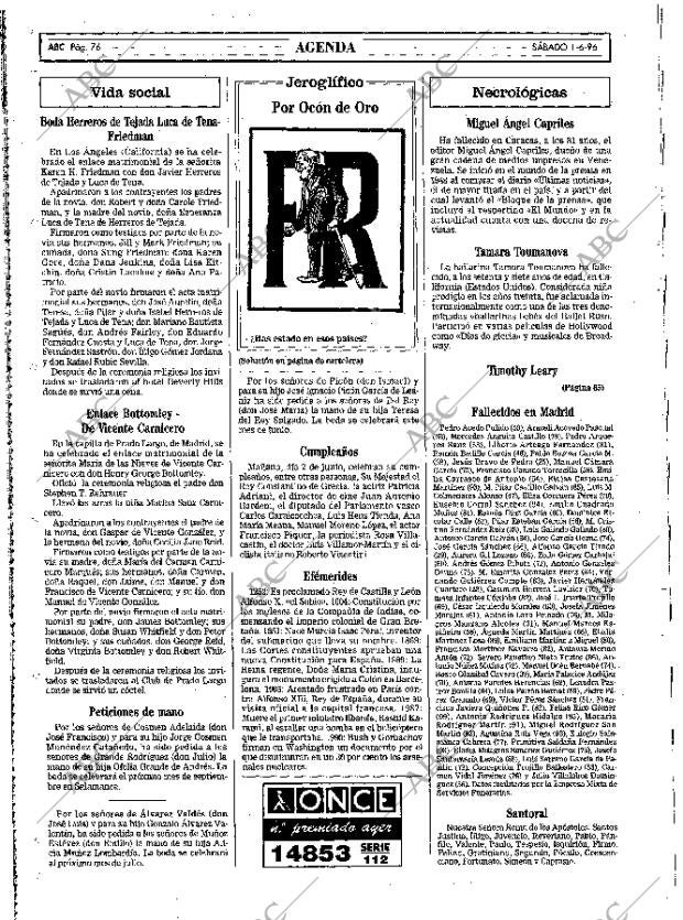 ABC MADRID 01-06-1996 página 76