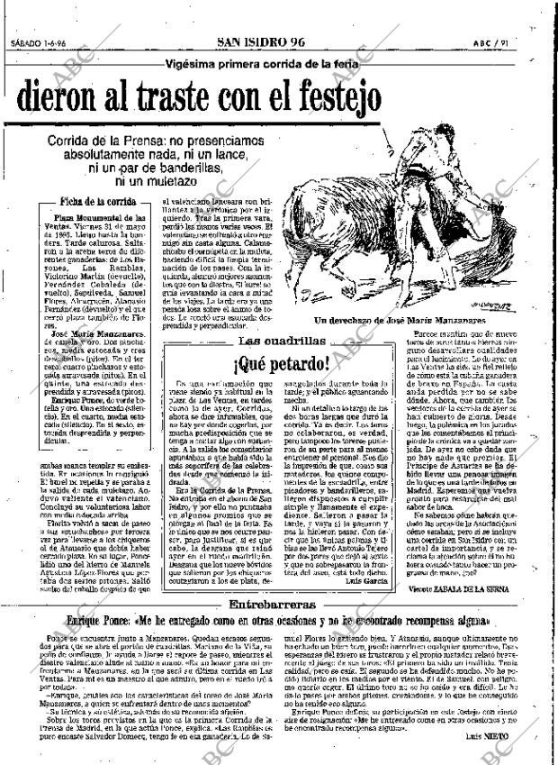 ABC MADRID 01-06-1996 página 91