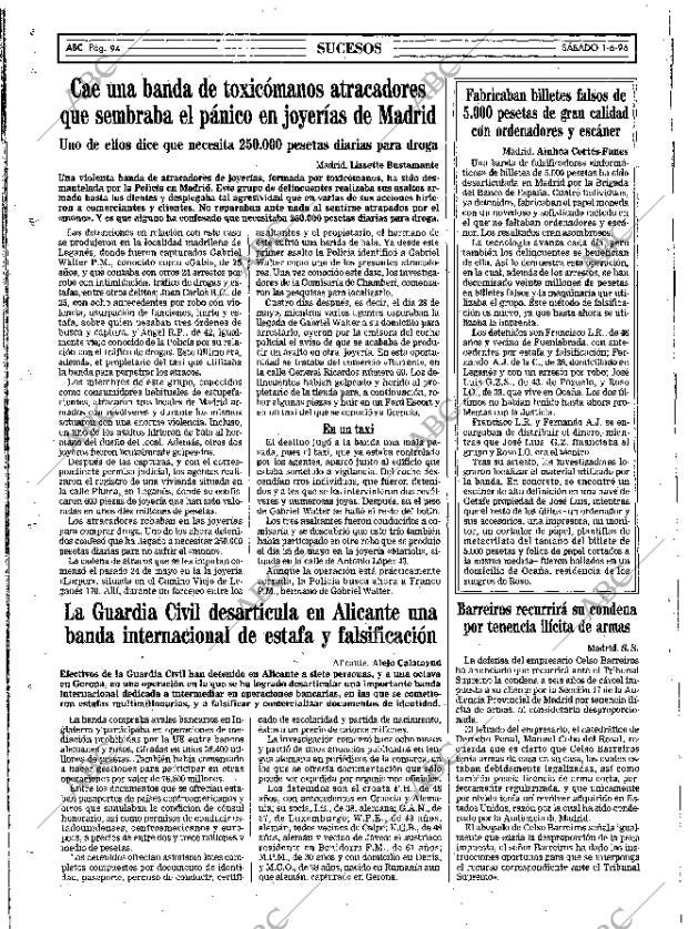 ABC MADRID 01-06-1996 página 94