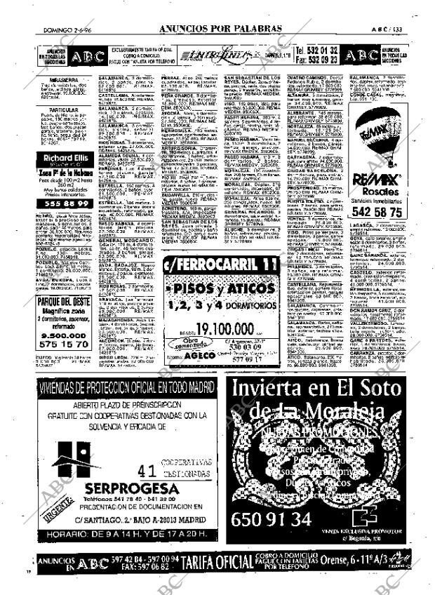 ABC MADRID 02-06-1996 página 133