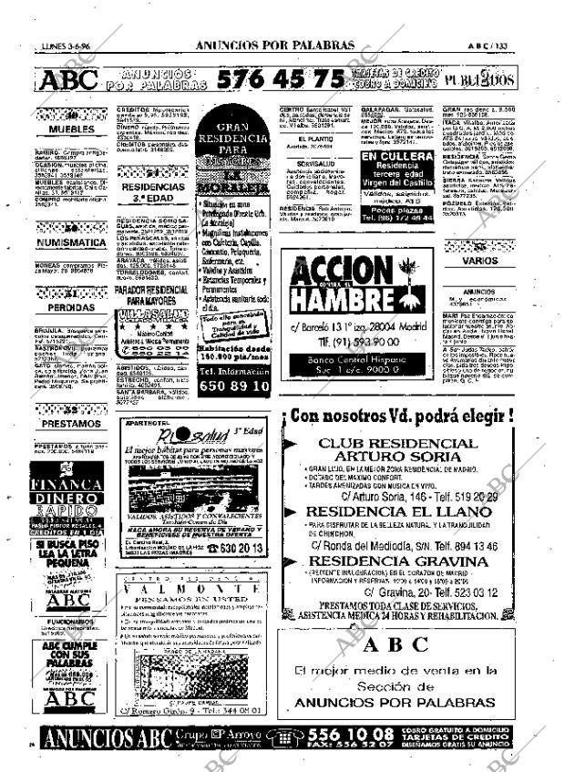 ABC MADRID 03-06-1996 página 133