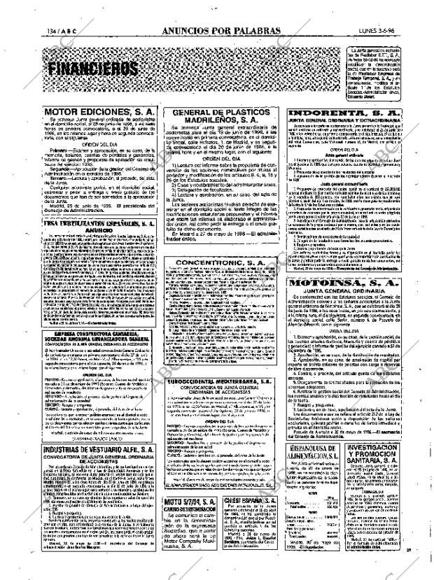 ABC MADRID 03-06-1996 página 134