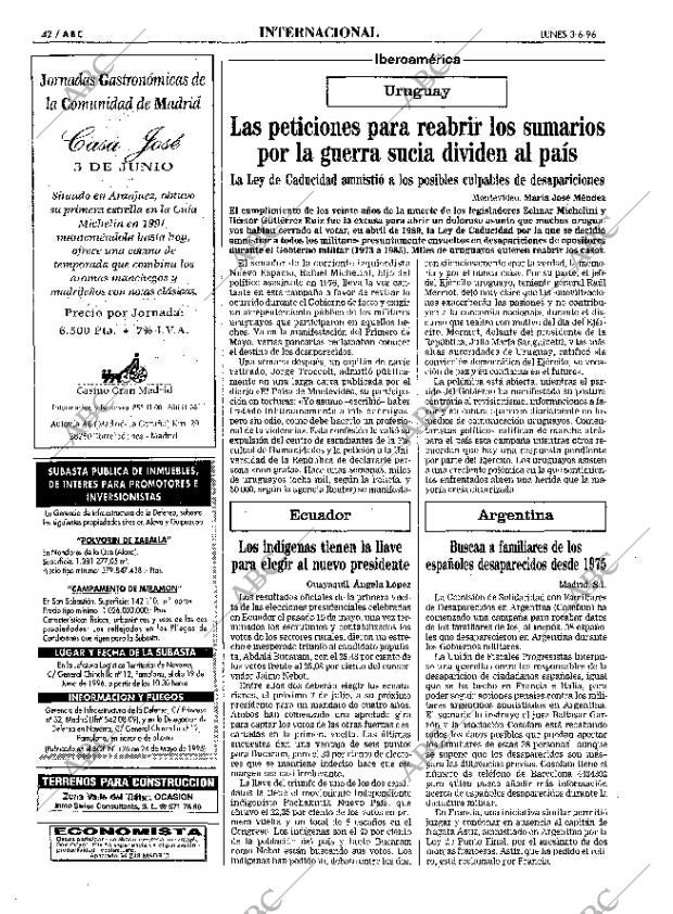 ABC MADRID 03-06-1996 página 42