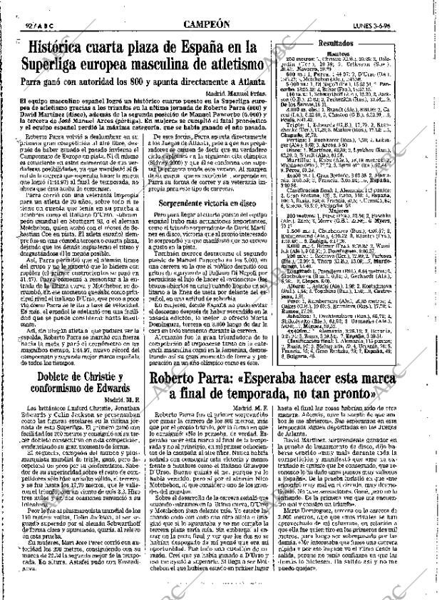 ABC MADRID 03-06-1996 página 92