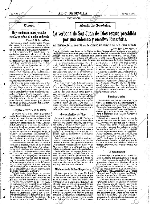 ABC SEVILLA 03-06-1996 página 82