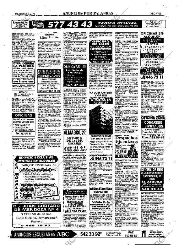 ABC MADRID 05-06-1996 página 103