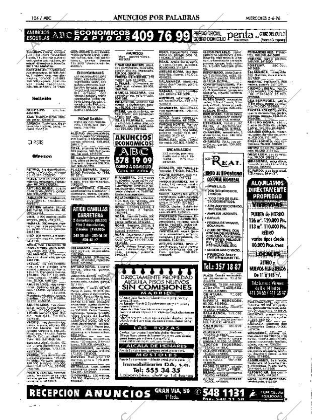 ABC MADRID 05-06-1996 página 104