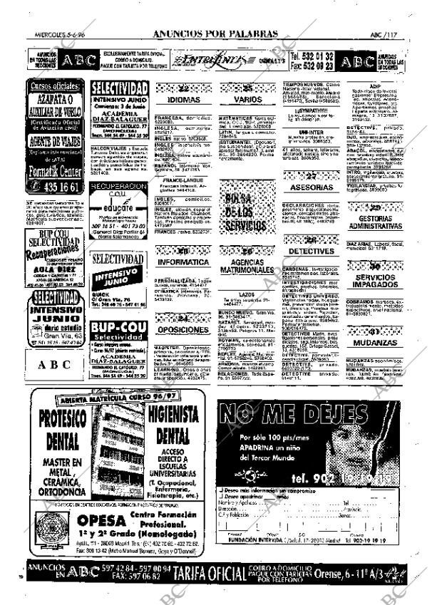 ABC MADRID 05-06-1996 página 117