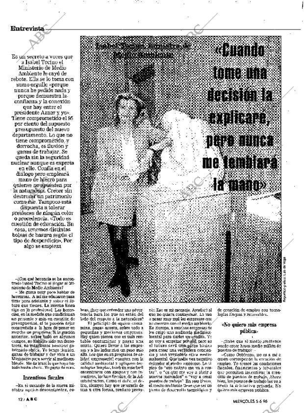 ABC MADRID 05-06-1996 página 12