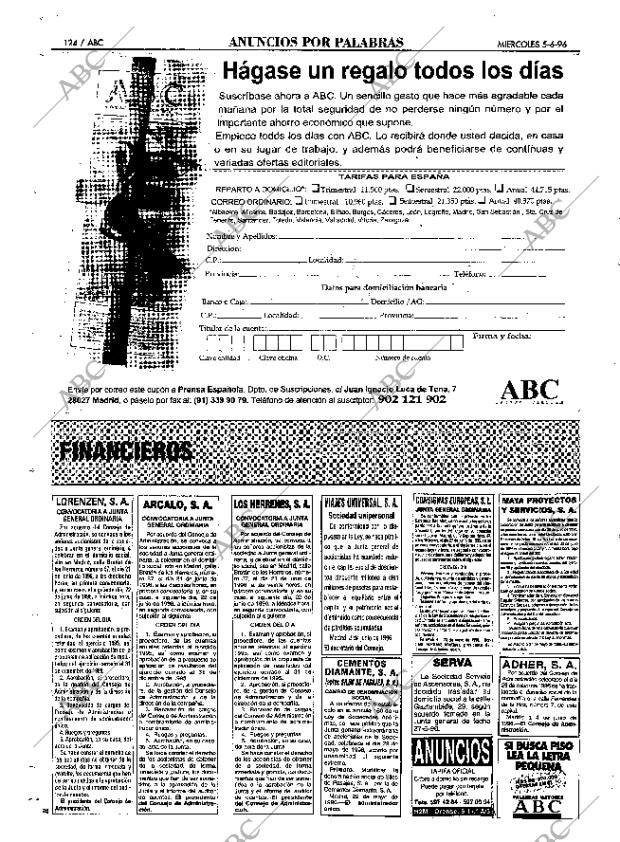 ABC MADRID 05-06-1996 página 124