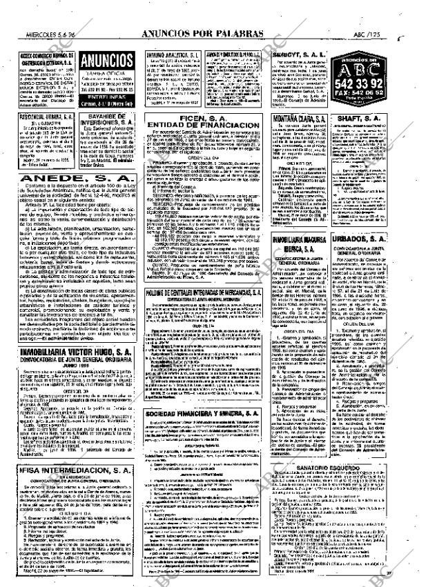 ABC MADRID 05-06-1996 página 125