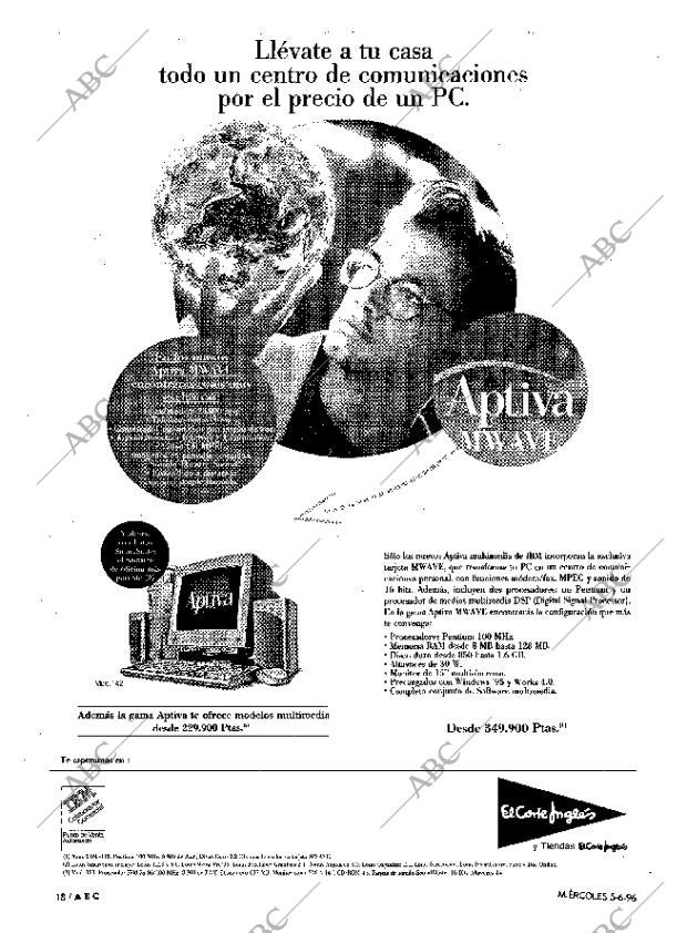 ABC MADRID 05-06-1996 página 18