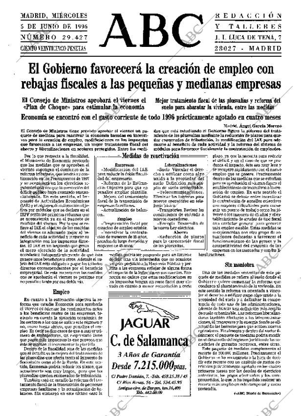ABC MADRID 05-06-1996 página 19