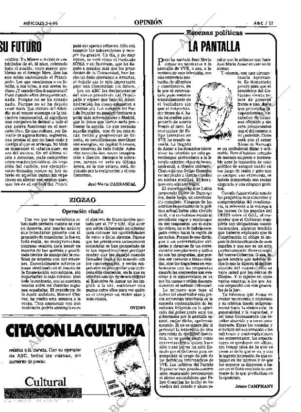 ABC MADRID 05-06-1996 página 23