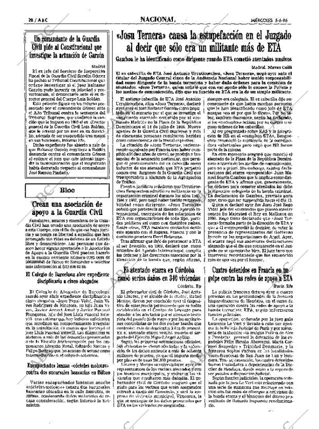 ABC MADRID 05-06-1996 página 28