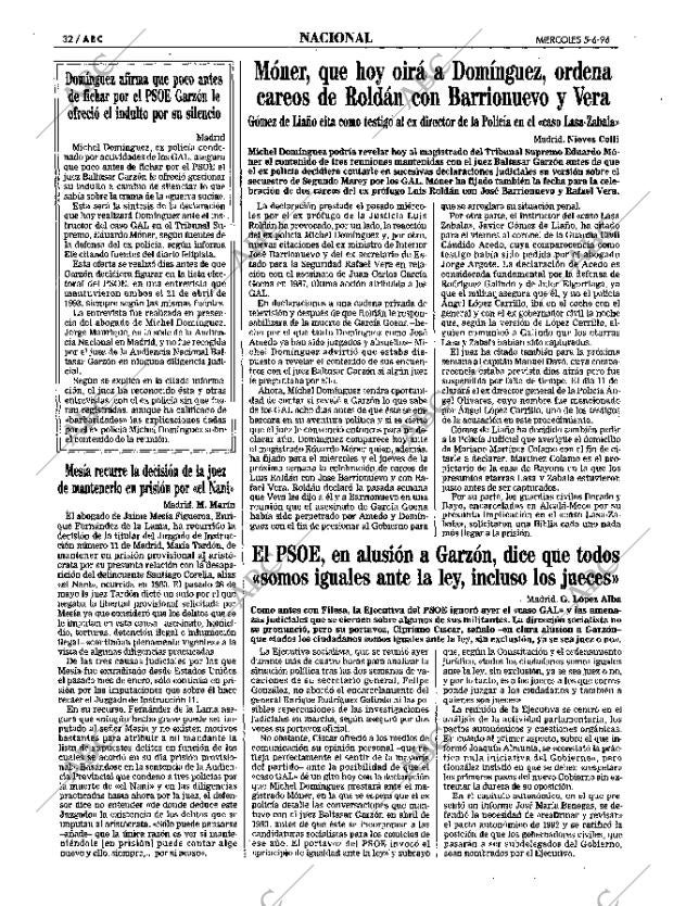 ABC MADRID 05-06-1996 página 32