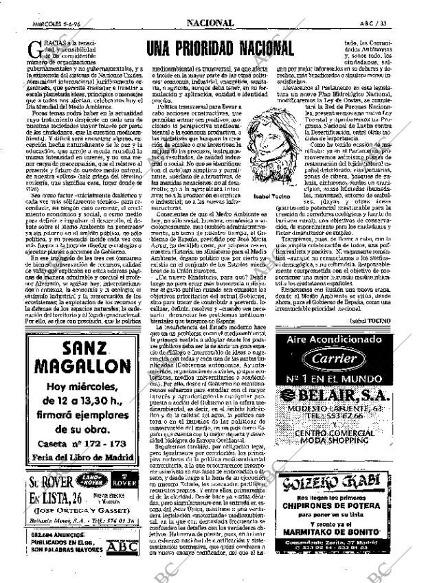 ABC MADRID 05-06-1996 página 33