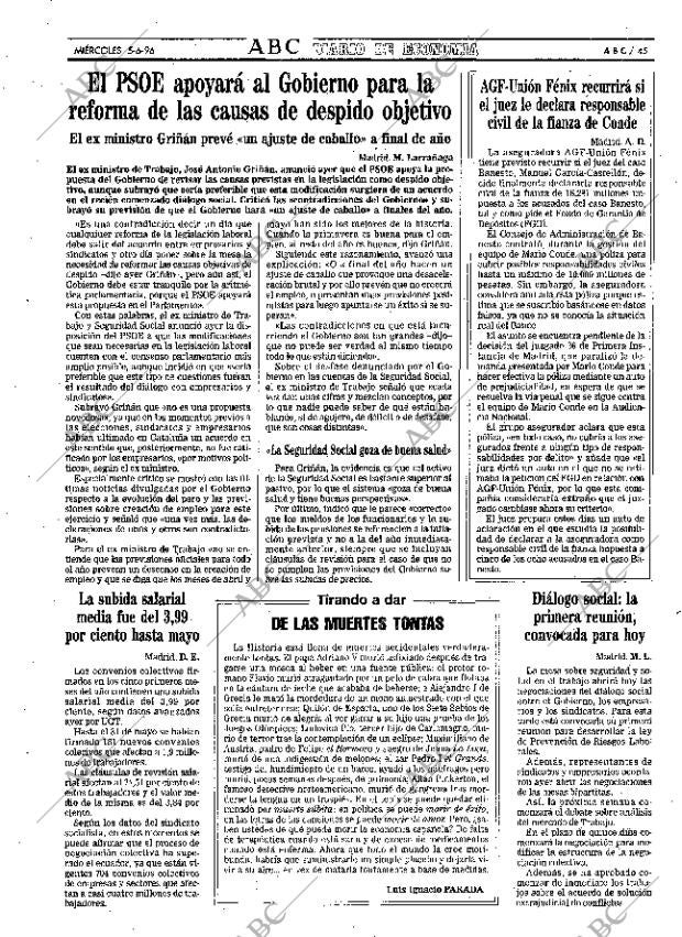 ABC MADRID 05-06-1996 página 45