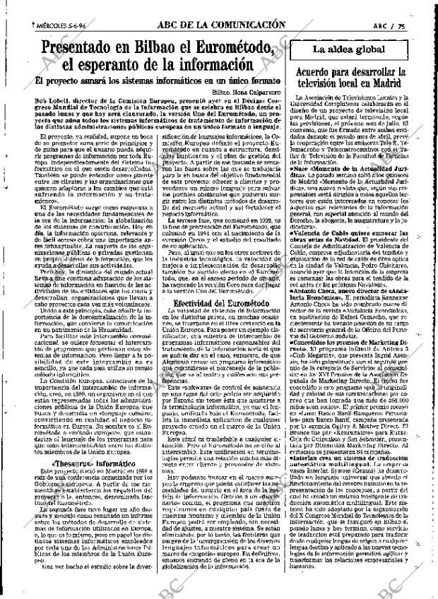 ABC MADRID 05-06-1996 página 75