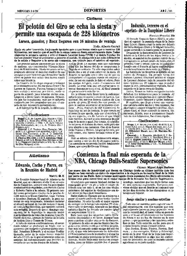 ABC MADRID 05-06-1996 página 85
