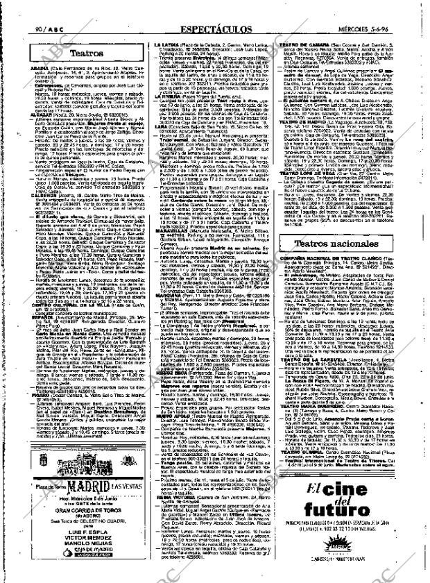 ABC MADRID 05-06-1996 página 90